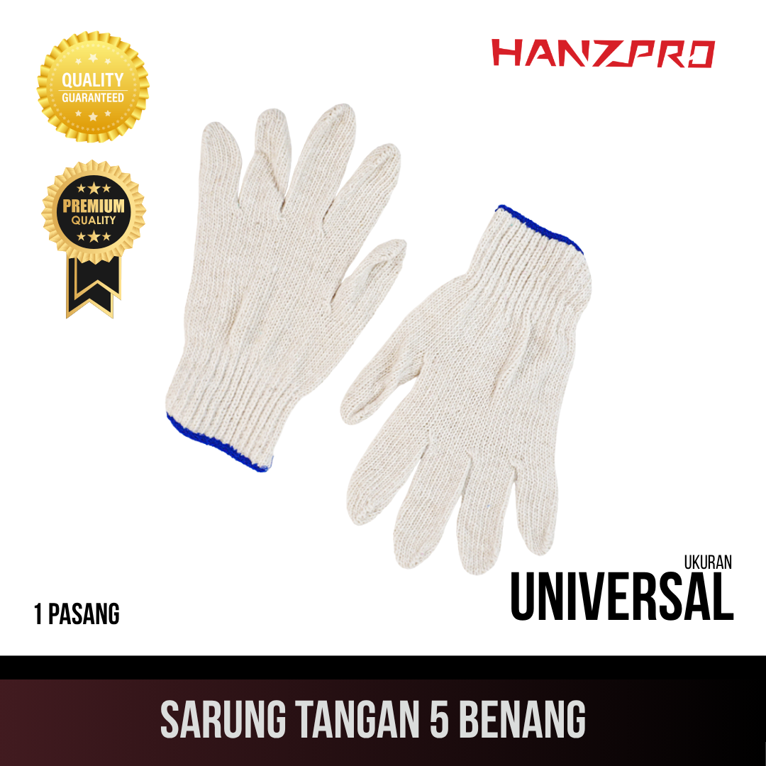 Sarung Tangan 5 Benang